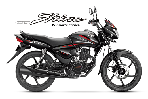 Honda shine black bike cheap